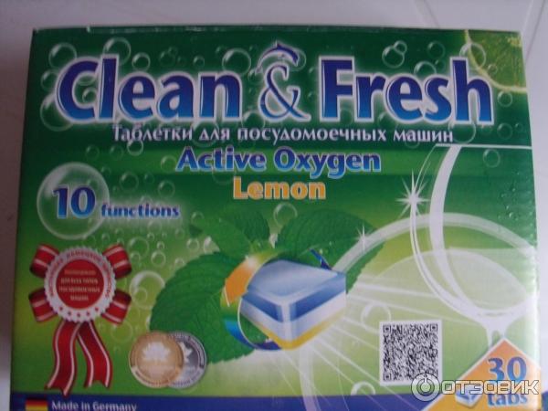 Таблетки для посудомоечных машин Clean&Fresh фото