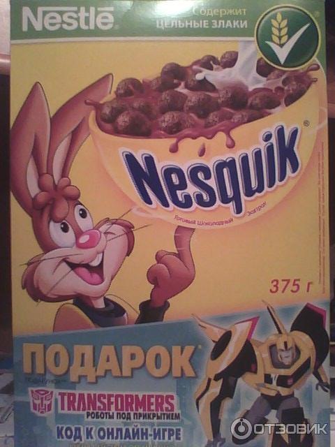 Готовый завтрак Nesquik Duo Nestle c витамином D фото