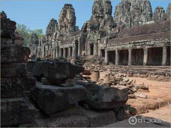 Храмовый комплекс Angkor, Angkor Thom, Bayon Temple (Камбоджа, Сием Рип) фото