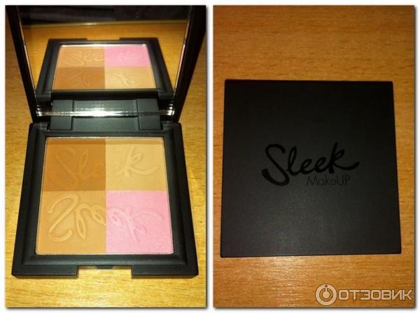 Пудра бронзер Sleek MakeUP Bronze Block Light 100