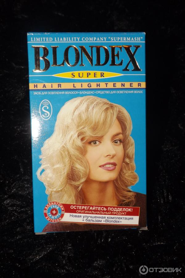 Отзыв о Краска для обесцвечивания волос Blondex | Отлично осветляет ...