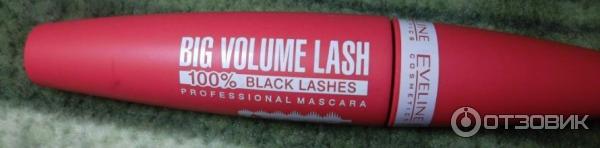 Тушь для ресниц Eveline Cosmetics Big Volume Lash 100% Black Lashes фото