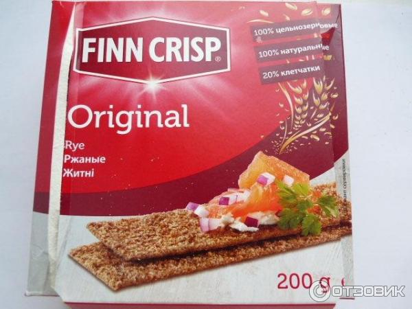 Хлебцы Finn Crisp Ржаные фото