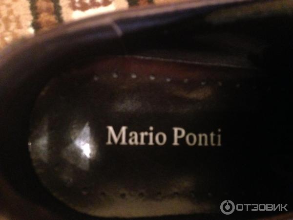 Мужские туфли Mario Ponti фото