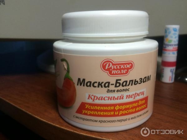 Маска-бальзам для волос Русское поле Красный перец