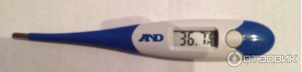 Электронный термометр с гибким наконечником A&D DT-623 фото
