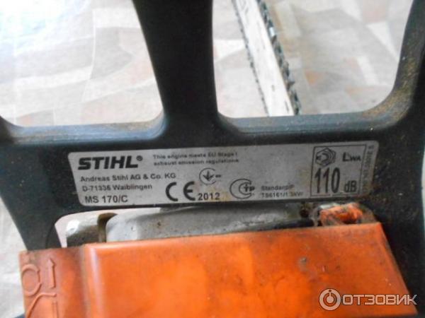 Ручная бензопила Stihl MS 170/180 фото