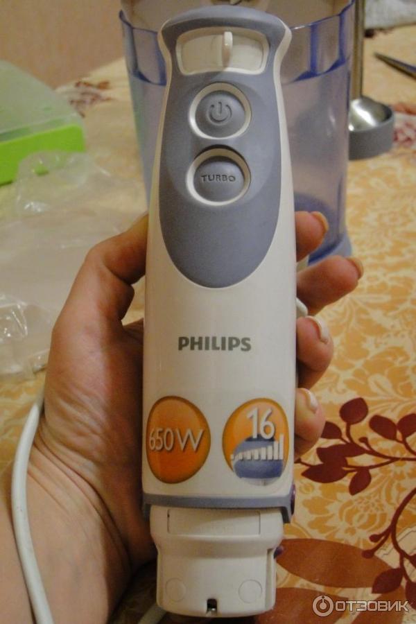 Отзыв о Погружной блендер Philips HR 1617 Миксер ушел на покой