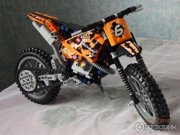 Конструктор Lego Technic 42007 Кроссовый мотоцикл фото