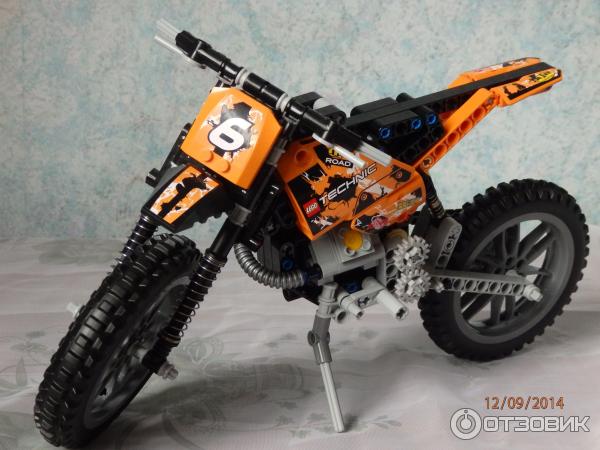 Конструктор Lego Technic 42007 Кроссовый мотоцикл фото