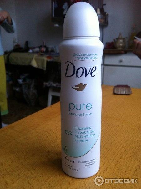 Дезодорант-антиперспирант Dove Pure Бережная забота фото