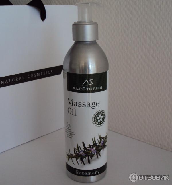 AlpStories Massage Oil Rosemary