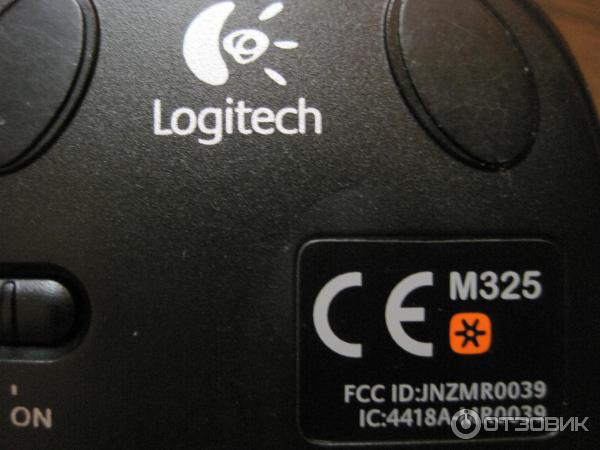 Беспроводная лазерная мышь Logitech M325 фото