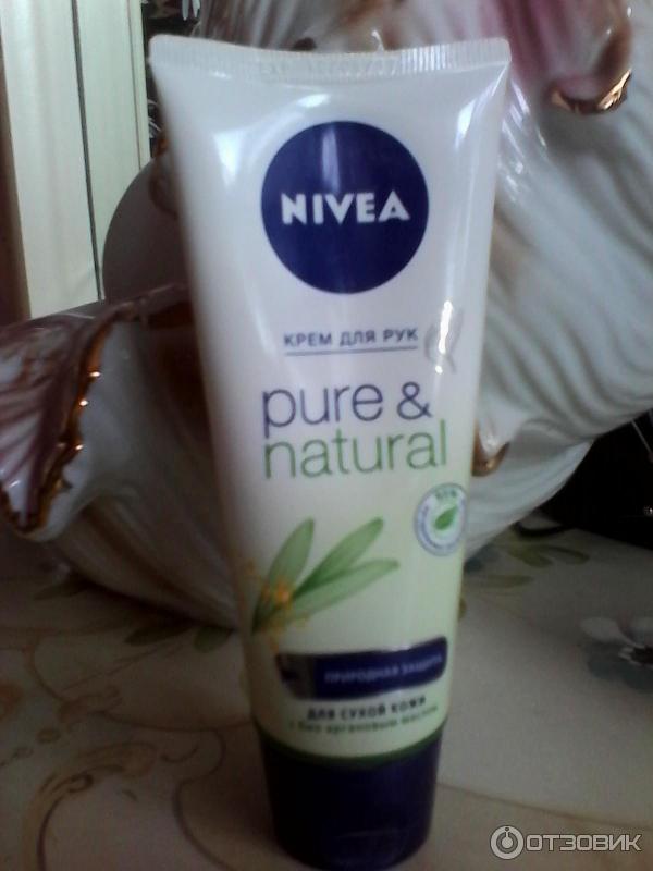 Крем для рук Nivea Pure & natural фото