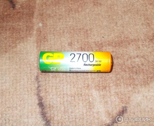 Аккумуляторные батареи AA GP 2700 mAh фото