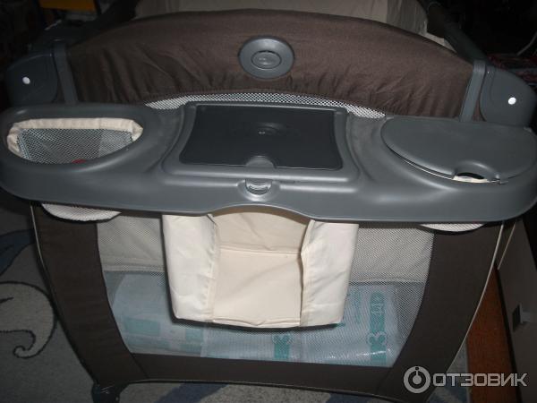 Манеж кровать graco deluxe contour electra deluxe