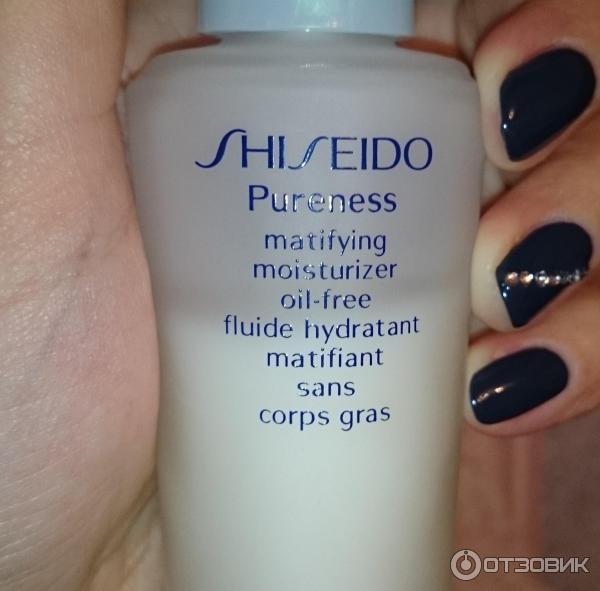 Увлажняющее средство с матирующим эффектом Shiseido Pureness фото