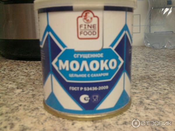 Сгущеное молоко Fine Food фото