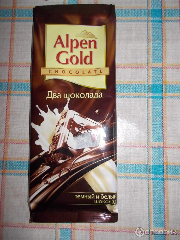 Альпен гольд два шоколада фото Отзыв о Шоколад Alpen Gold Красивый, но не очень вкусный.