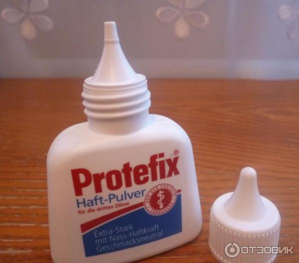 Отзыв о Фиксирующий порошок для зубных протезов Profetix | Фиксация ...