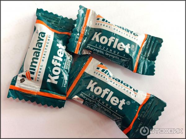 Леденцы Himalaya Herbal Healthcare Koflet Lozenge фото