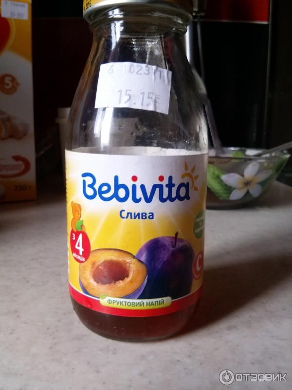 Фруктовый напиток Bebivita Слива фото