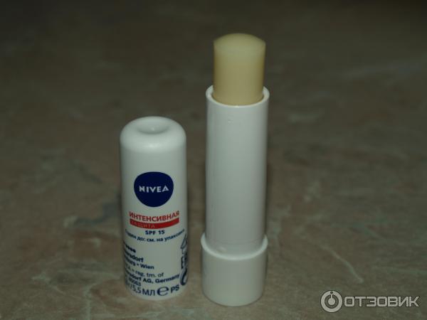 Гигиеническая помада Nivea Интенсивная защита SPF 15 фото