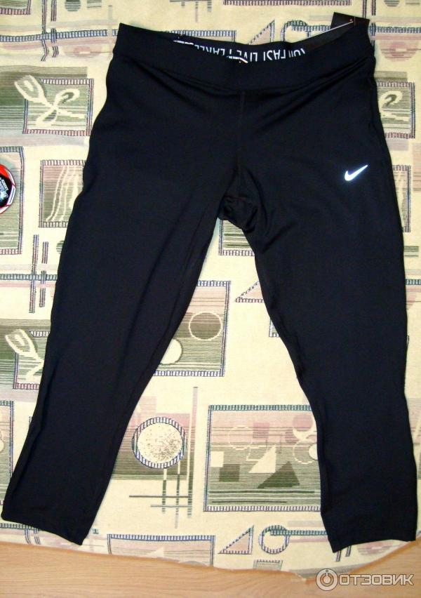 Брюки укороченные женские Nike Relay Crop Tight Fit фото