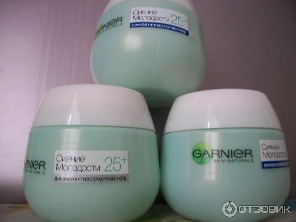 Крем для лица Garnier Сияние молодости 25+ ночной уход фото