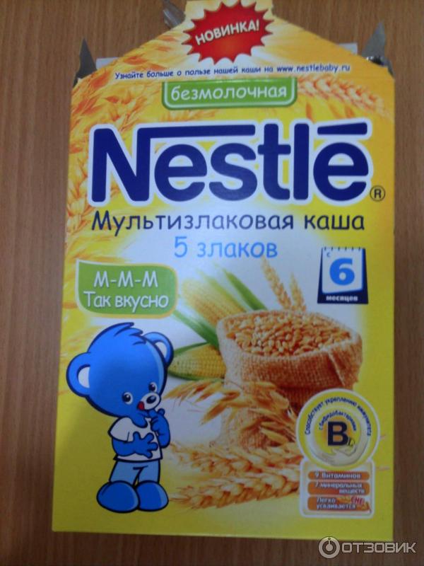 Каша мультизлаковая Nestle фото