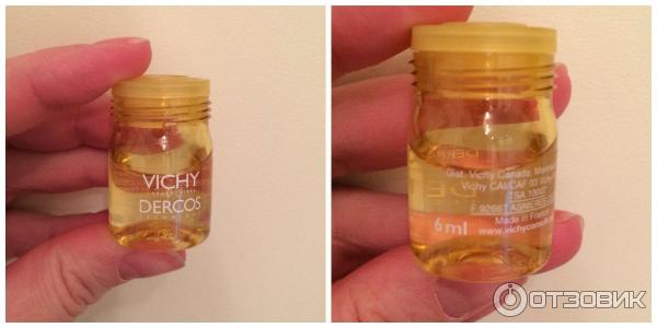 Восстанавливающие ампулы против выпадения волос для женщин Vichy Dercos Technique Aminenexil Pro фото