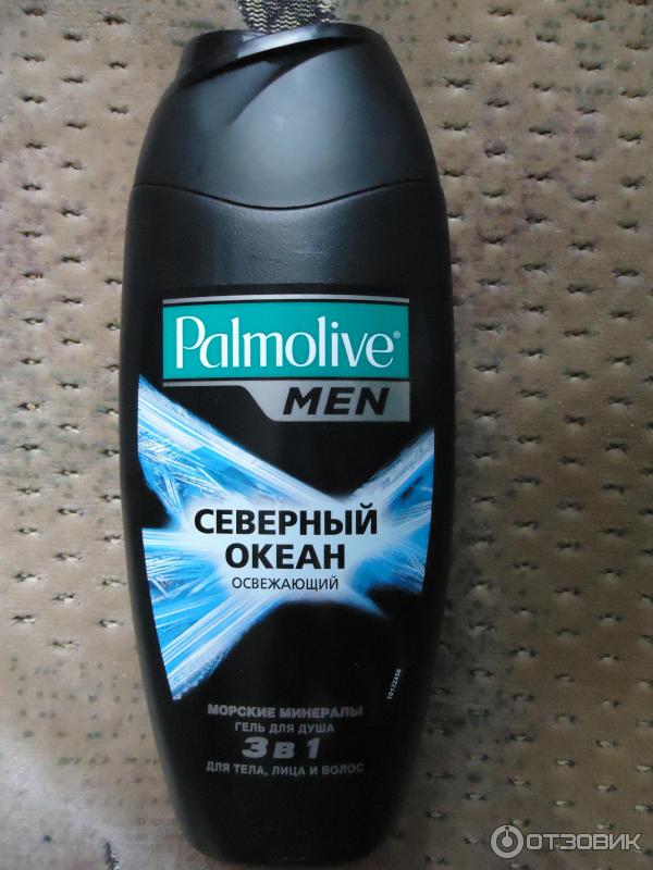 Гель для душа Palmolive Men 3 в 1 Северный океан освежающий фото