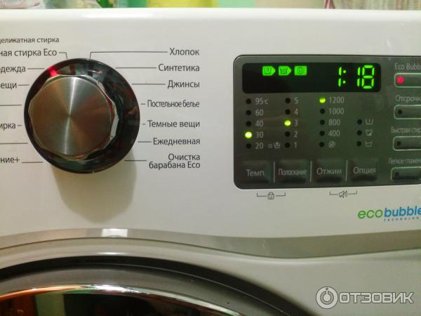 Стиральная машина Samsung Eco Bubble WF602W2BKWQ фото