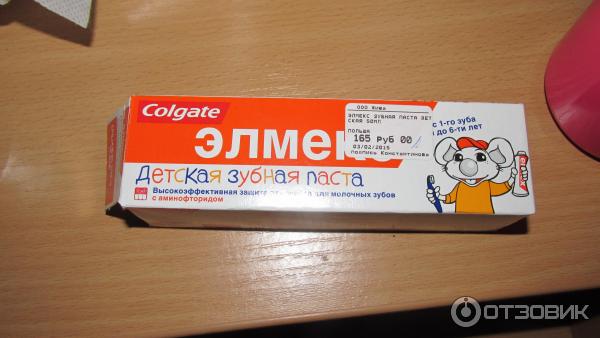 Зубная паста Colgate Элмекс фото