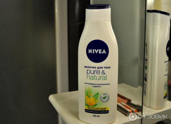 Молочко для тела Nivea Pure & Natural фото