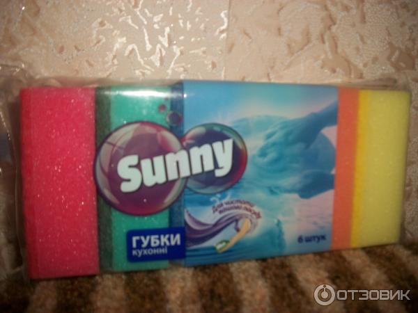 Губка для мытья посуды Sunny фото