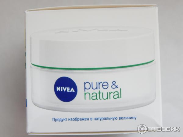 Увлажняющий дневной крем Nivea Visage Pure & Natural фото