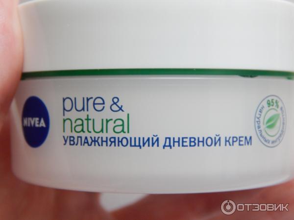 Увлажняющий дневной крем Nivea Visage Pure & Natural фото