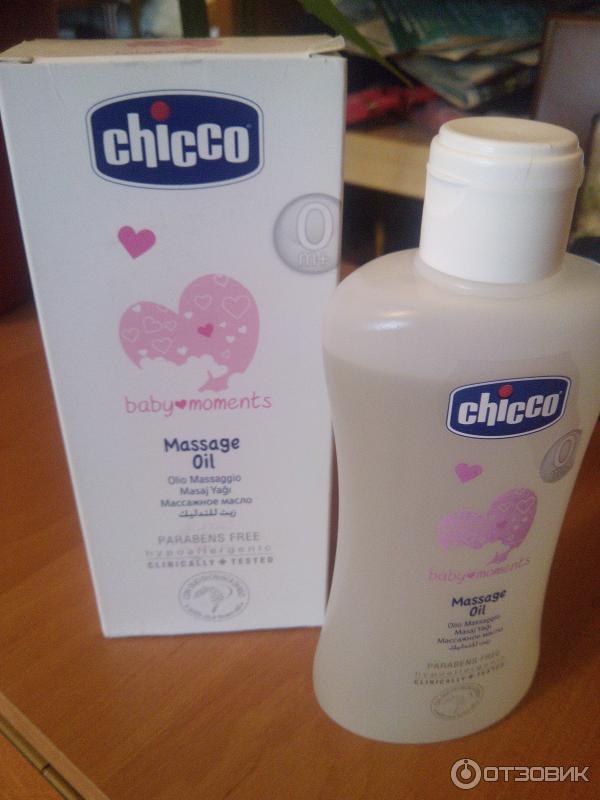 Масло для массажа Chicco фото