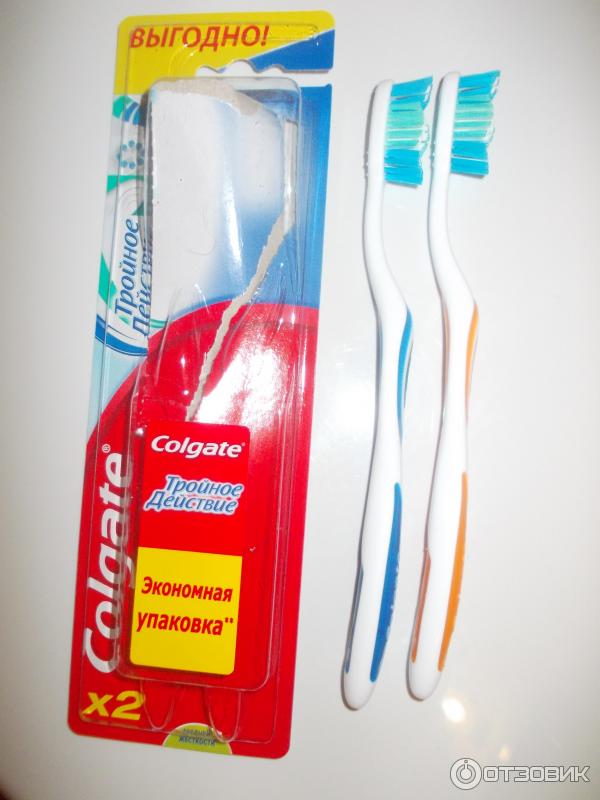 Набор зубных щеток Colgate 1+1 фото