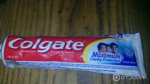 Зубная паста Colgate Maximum Cavity свежая мята фото