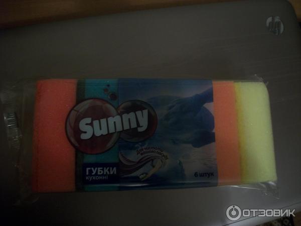 Губка для мытья посуды Sunny фото