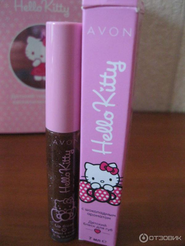 Hello avon. Avon hello Kitty. Hello Kitty блеск Avon. Набор эйвон Хеллоу Китти. Духи hello Kitty Avon.