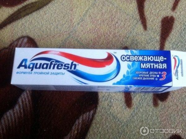 Зубная паста Aquafresh 3 фото