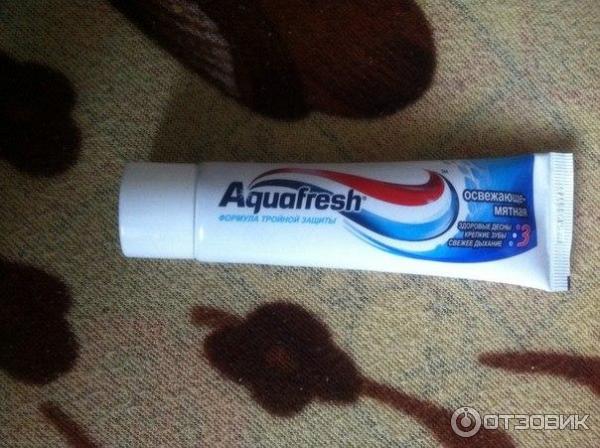 Зубная паста Aquafresh 3 фото