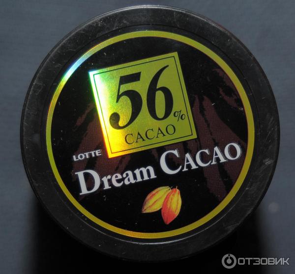 Шоколад Lotte Dream Cacao в кубиках 56% фото