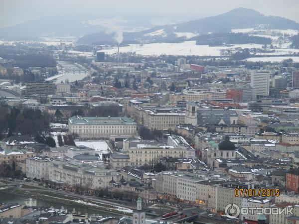 Крепость Хоэнзальцбург (Австрия, Зальцбург) фото