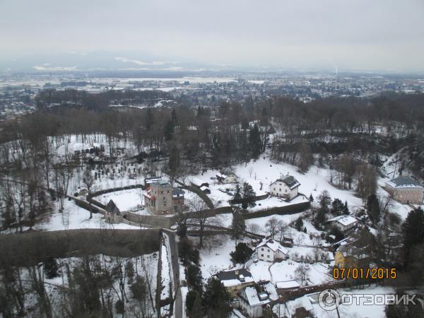 Крепость Хоэнзальцбург (Австрия, Зальцбург) фото