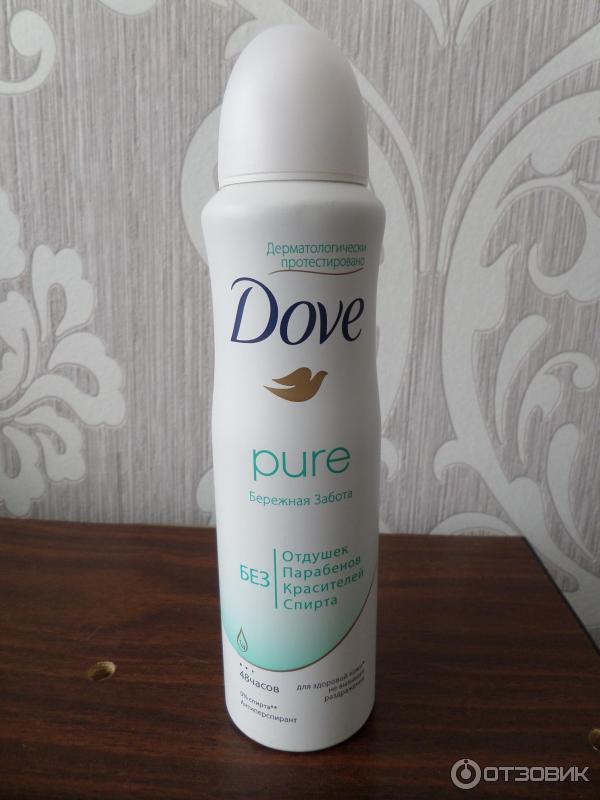 Дезодорант-антиперспирант Dove Pure Бережная забота фото