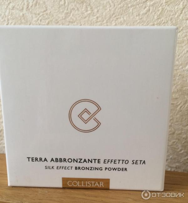 Пудра бронзирующая Collistar Silk Effect Bronzing Powder фото